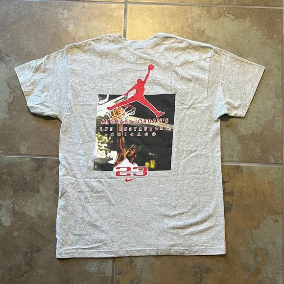 Vintage 90s nike Michael Jordan the kitchen double sided graphic Tshirt - Picture 4 of 5